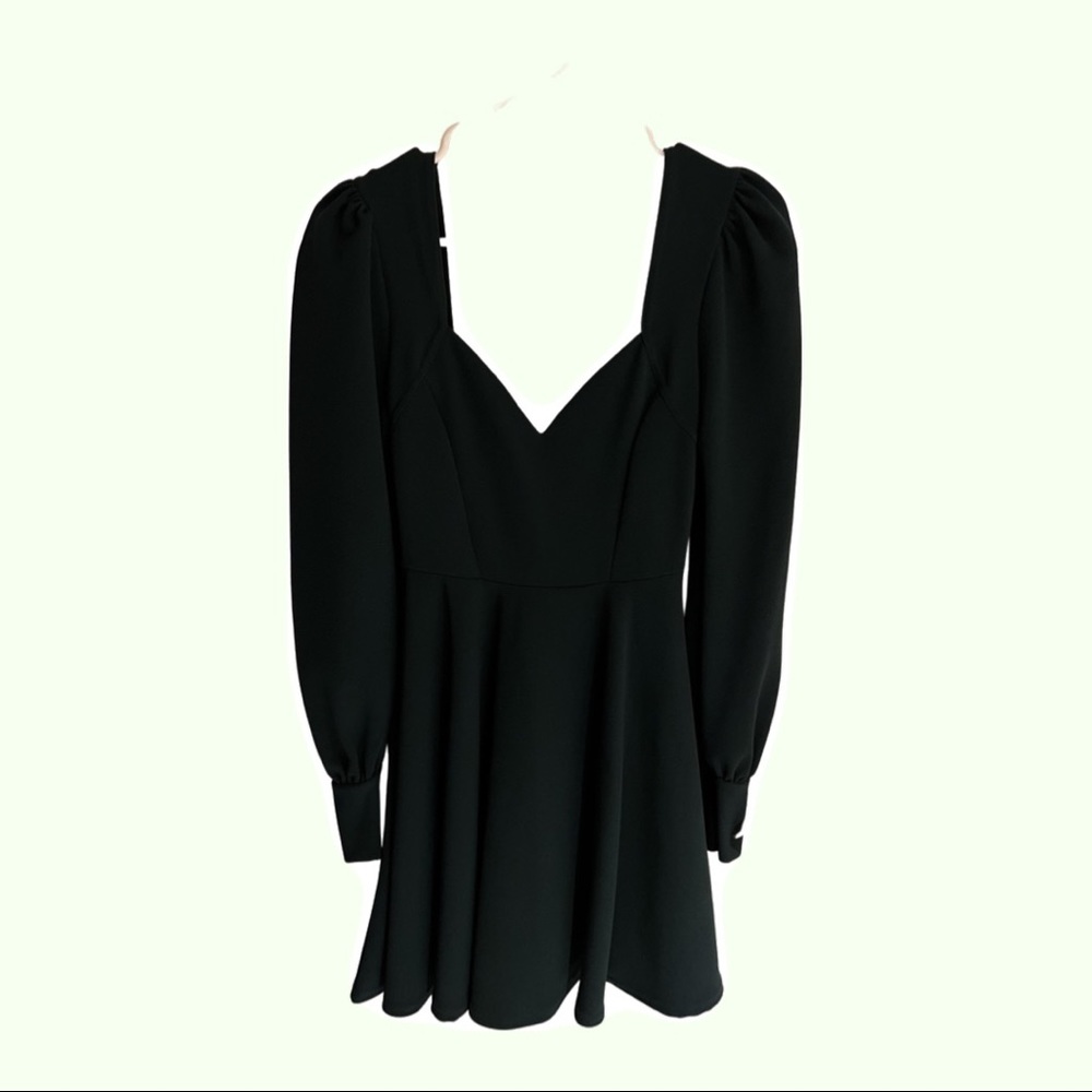 Emerald Green Skater Dress